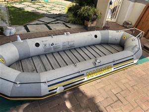 Pre-owned intex mariner 4 inflatable