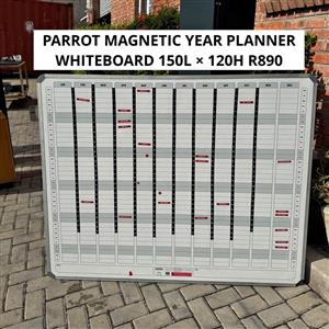 PARROT OFFICE MAGNETIC YEAR PLANNER WHITEBOARD