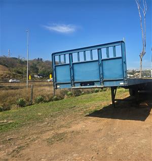 T901- 2003 M & P BODIES MESH FLATDECK TRAILER