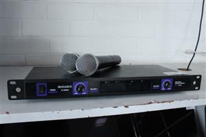 IMIX K-3200U PROFESSIONAL WIRELESS MICROPHONE UHF SYSTEM S067012A