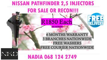 NISSAN PATHFIRNDE DIESEL INJECTORS REBUILD AND TESTED