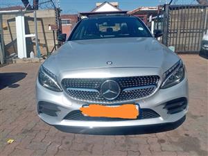 2016 Mercedes Benz  Automatic C220d AMG  Diesel  Silver  Sunroof roof Leather seats  Service history