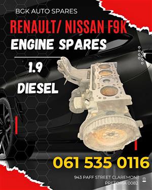 Renault / Nissan F9K engine spares 1.9 diesel