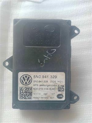 VW GOLF, JETTA ECU POWER MODULE AFS CORNERING LIGHT 5N0941329 GENUINE NEW!