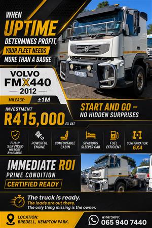 Volvo FMX440 2012