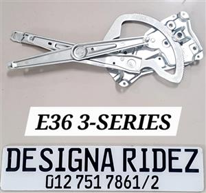 BMW E36 3-SERIES WINDOW MECHANISMS NEW AVAILABLE 