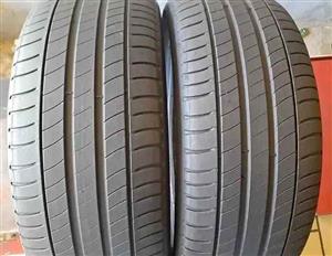 215/50/18 Michelin Tyres for Sale. Contact 