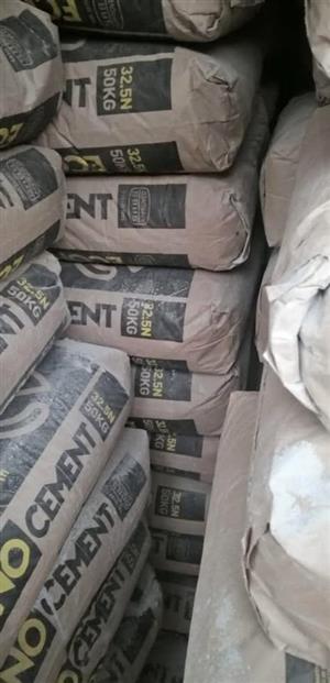 Cement and bricks available