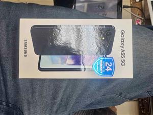 Samsung A55 5G box opened
