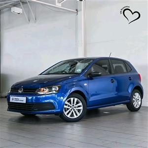 2023 Polo Vivo Trendline Reef Blue Metallic