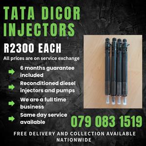 TATA DICOR 3.0 INJECTORS FOR SALE 
