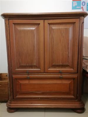 Vintage TV Cabinet solid wood 