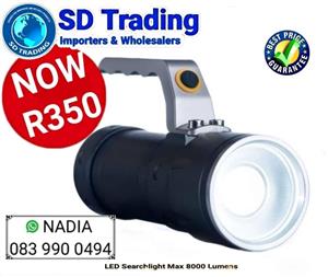 LED High Power Searchlight Max 8000 Lumens