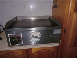 Industrial patty/ hamburger electric fryer