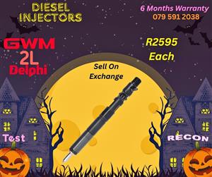 GWM 2 L Delphi diesel injectors