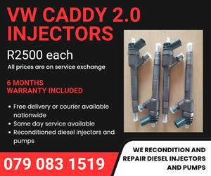 VW CADDY 2.0 INJECTORS FOR SALE WITH WARRANTY 