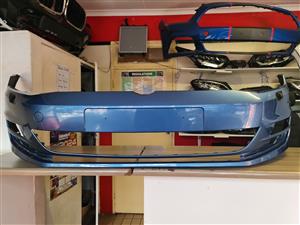 2017 VW GOLF 7 TSI FRONT BUMPER FOR SALE IN GOOD CONDITION  
