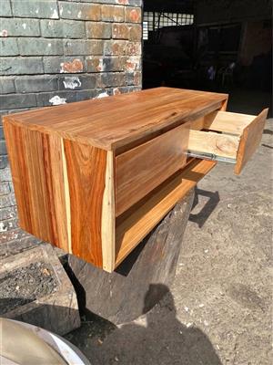 Kiaat bathroom vanity