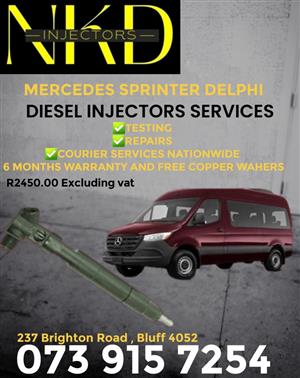 Ready to sell injectors Delphi Mercedes 