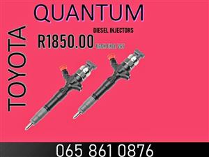 Quantum diesel Injectors For Sale we sell on exchange or recon