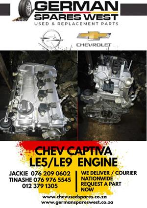 Chev Captiva LE5/LE9 Used Engine For Sale