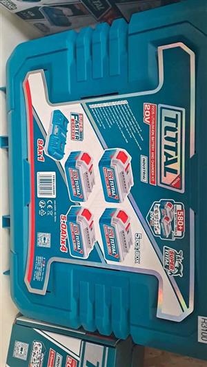 Brand New Total Tools Battery and charger kit