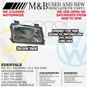 Headlight Front Right (Second Hand)