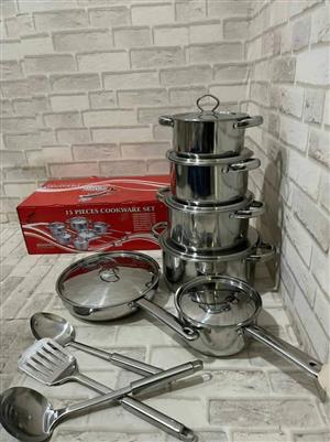 15 piece cookware sets
