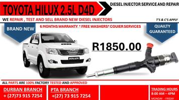 Toyota Hilux Diesel Injector
