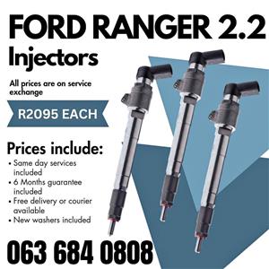 FORD RANGER 2.2 DIESEL INJECTORS FOR SALE WITH WARRANTY