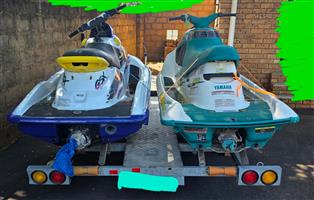 5m 2 x jetski + 4 wheeler trailer (WB2 + GSX)
