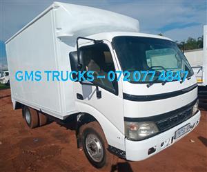 2007 TOYOTA DYNA 7-145 BOX BODY TRUCK FOR SALE (MT42)