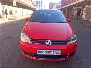 2014 VW POLO VIVO 1.6 PETROL,  MANAUL TRANSMISSION, RED COLOUR