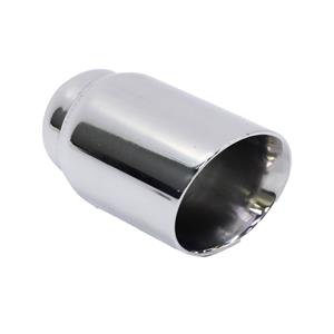 BSK 76mm Stainless Steel Single Angled Cut-Off Tailpipe