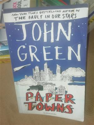 Paper towns Novel for sale 