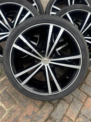 20" TSW Mags & 255/35ZR20 F-One Tyres for sale
