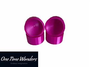 55mm Round Bath Bomb Moulds