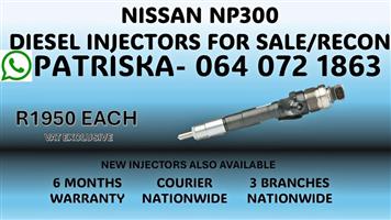 NP300 DIESEL INJECTORS ON RECON - NEW FOR SALE