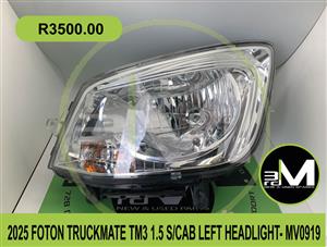 HEADLIGHT (LEFT) FOTON TRUCKMATE