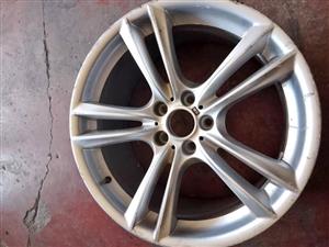 Original Single 20 inch BMW spare  mag wheel 5 X 120 pcd for sell