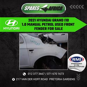 2021 HYUNDAI GRAND i10 1.0 MANUAL PETROL FRONT FENDER (USED) – FOR SALE
