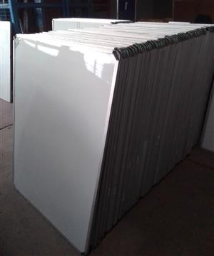 Used white boards and pin boards