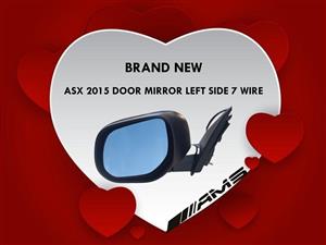 NEW MITSUBISHI ASX 2015 LEFT SIDE DOOR MIRROR