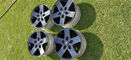 Black Jeep Rims for sale