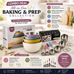 Combo Deal – Baking & Prep Collection Available on order only