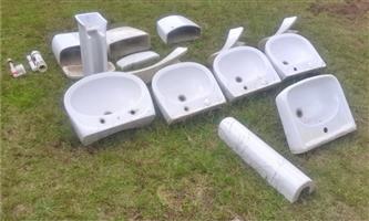 Wash basins, Pedestals , Cisterns