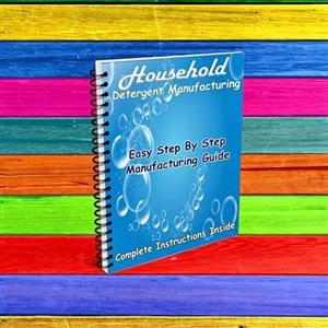 Liquid Detergent Manufacturing Manuals 22 Formulas