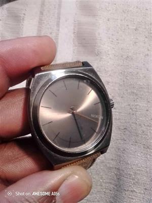 NIXON MINIMAL THE TIME TELLER 10E WATCH (Japan Movement) VINTAGE