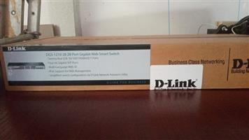 24 Port PoE switch. 24 Port D-Link DGS-28