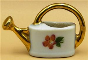 Limoges Miniature Porcelain Watering Can